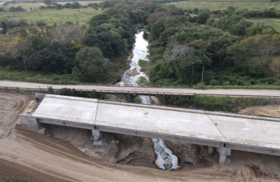 Última etapa de la pavimentación de rutas 1 y 3 para conectar General Vedia con Puerto Bermejo