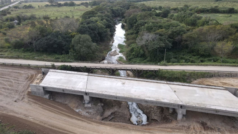Última etapa de la pavimentación de rutas 1 y 3 para conectar General Vedia con Puerto Bermejo