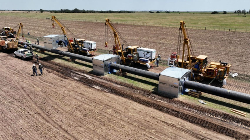 El nuevo gasoducto de Vaca Muerta se inaugura oficialmente el 9 de julio