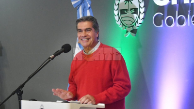 Capitanich: "Tenemos una participación arriba del 53% de los electores"