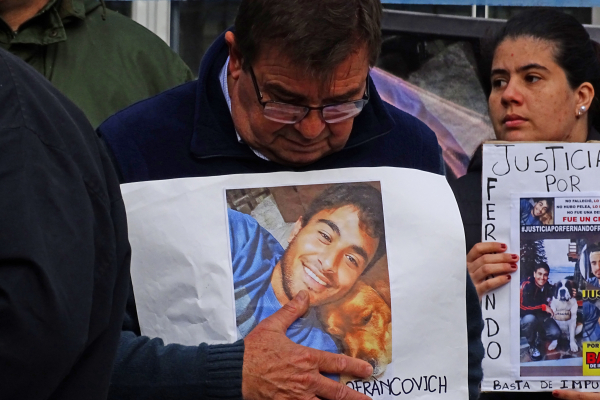 Reclamo de la familia de Fernando Francovich, a tres meses de su asesinato