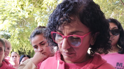 Tras 28 días, Marcela Acuña suspendió la huelga de hambre