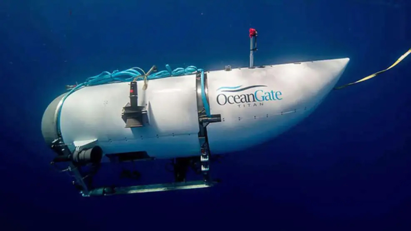 El impactante video que reconstruye la implosión del submarino Titán