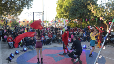 Chaque el circo llevó alegría a vecinos de Villa Río Negro