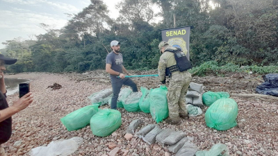 Detectan cargamento de droga lista para su envío a la Argentina en Yacyretá