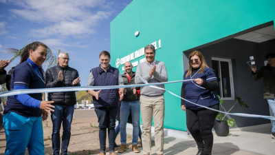 En Corzuela, Capitanich inauguró centro de salud y más pavimento