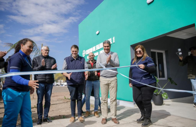 En Corzuela, Capitanich inauguró centro de salud y más pavimento