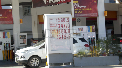 El aumento de combustible, "el mal" que llegó iniciado agosto