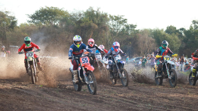 El Motocross brindó espectáculo