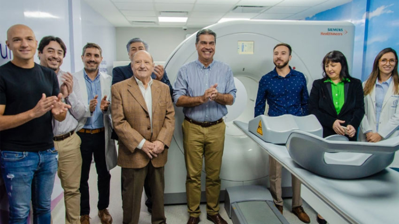 Capitanich inauguró un tomógrafo de última tecnología en la provincia