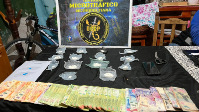 Detuvieron a una mujer que regenteaba un búnker de drogas en su casa
