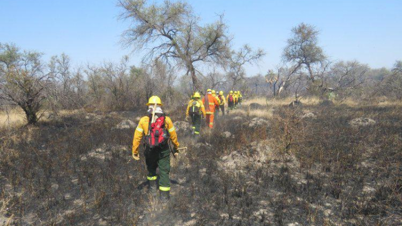 Chaco es una de las tres provincias del país con focos de incendio activos