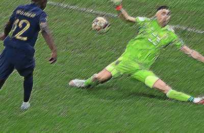 Mano a mano con el arquero