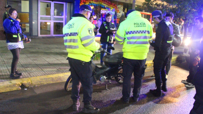 Resistencia tuvo 45 actas de infracción, 12 motos sustraídas y 3 alcoholemias positivas