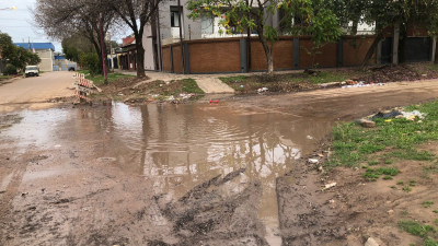 Tres meses reclamando el arreglo de una esquina