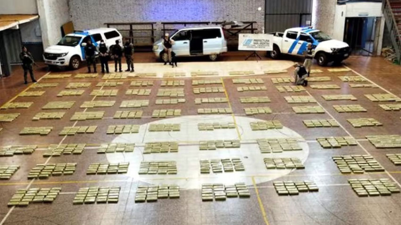 El tráfico de marihuana genera ganancias de 450 millones de dólares en Argentina