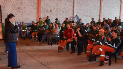 Cuesta visitó el área municipal de Limpieza y destacó la tarea que encara