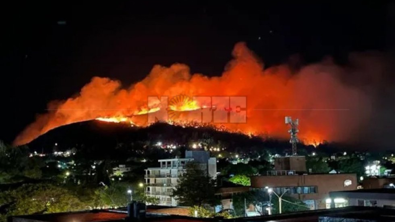 Fuego en Mendoza: delegación chaqueña de danza, rescatada de la catástrofe