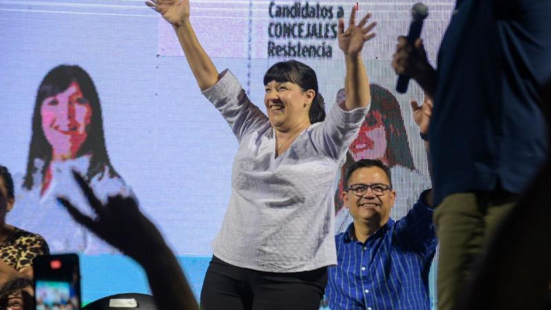 Cuesta recibió multitudinario apoyo en la zona este de Resistencia