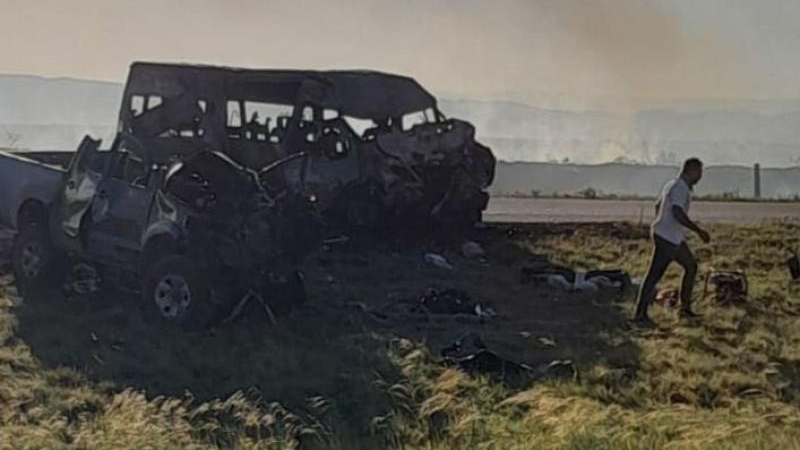 Tres jóvenes futbolistas mueren en violento accidente de tránsito