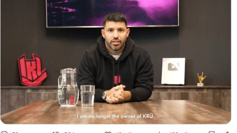 Messi se suma al equipo de esports del Kun Agüero