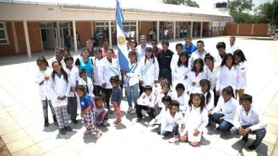 Capitanich inauguró otras dos escuelas en El Impenetrable