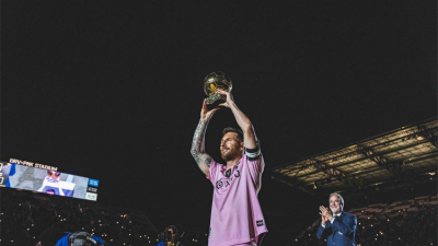 El Inter Miami homenajeó a Messi por su octavo Balón de Oro
