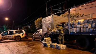 Secuestraron más de cinco toneladas y media de marihuana en Misiones