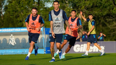 La presencia de Di María o un cuarto volante, la duda de Scaloni