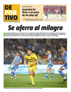 Se aferra al milagro