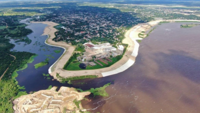 Errores de diseño en las defensas dejan bajo agua la zona rural de Pilar