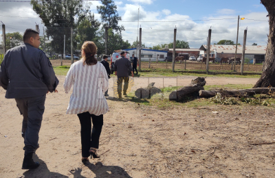 Sorpresivo control de la jueza Pereyra durante la segunda visita del "clan Sena"