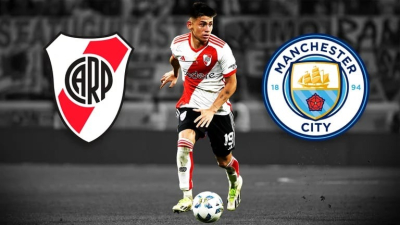 Solo resta la firma para que "Diablito" Echeverri sea vendido al Manchester City