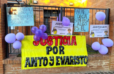 Emotivo pedido de justicia por Antonella y Evaristo en Quitilipi