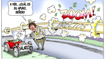 En diciembre, el salario mínimo cayó casi 15%