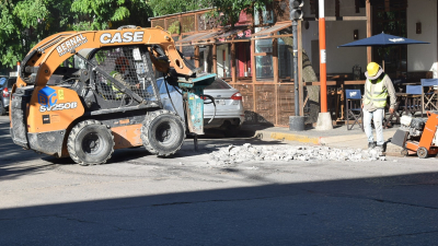 Está en la recta final el bacheo de 24 cuadras de Resistencia