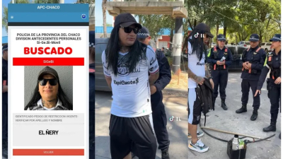 La Policía del Chaco detuvo a "El Ñery" en un ingenioso sketch