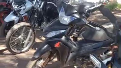 Secuestraron 18 motocicletas y tres automóviles que habían sido robados