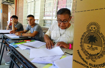Fontana sale a escena con la primera elección del nuevo ciclo político en el país