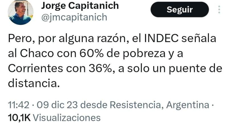 Elecciones en Fontana: silencio absoluto de Capitanich