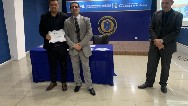 El jefe de Investigaciones Rolando Sosa sumó una nueva especialidad