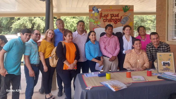 Presentación del libro Nogotolec ñaq ‘autaxayaxanataxan, ¡Leé, pué chango! en el Paraje El Colchón.