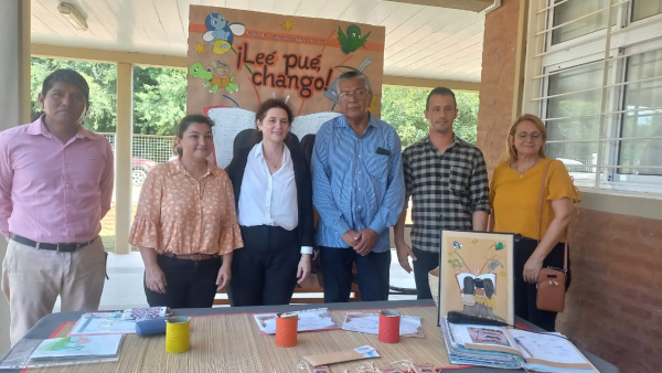 Presentación del libro Nogotolec ñaq ‘autaxayaxanataxan, ¡Leé, pué chango! en el Paraje El Colchón.