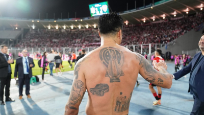 El tremendo festejo de Enzo Pérez y el tatuaje de River que es viral