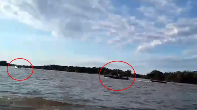 Armada paraguaya persiguió con una ametralladora pesada a pescadores correntinos