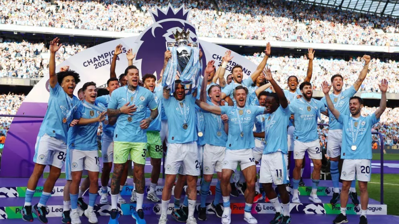 Manchester City se quedó con la Premier League y consiguió un impactante récord