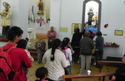 Por Santa Rita, Puerto Tirol espera a una multitud