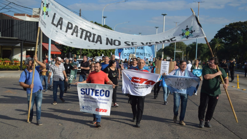 De qué manera sigue la jornada de protesta nacional en Chaco y Corrientes