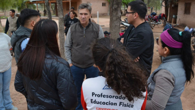 Leandro Zdero y su equipo llegan a Taco Pozo y Pampa del Infierno