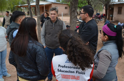 Leandro Zdero y su equipo llegan a Taco Pozo y Pampa del Infierno